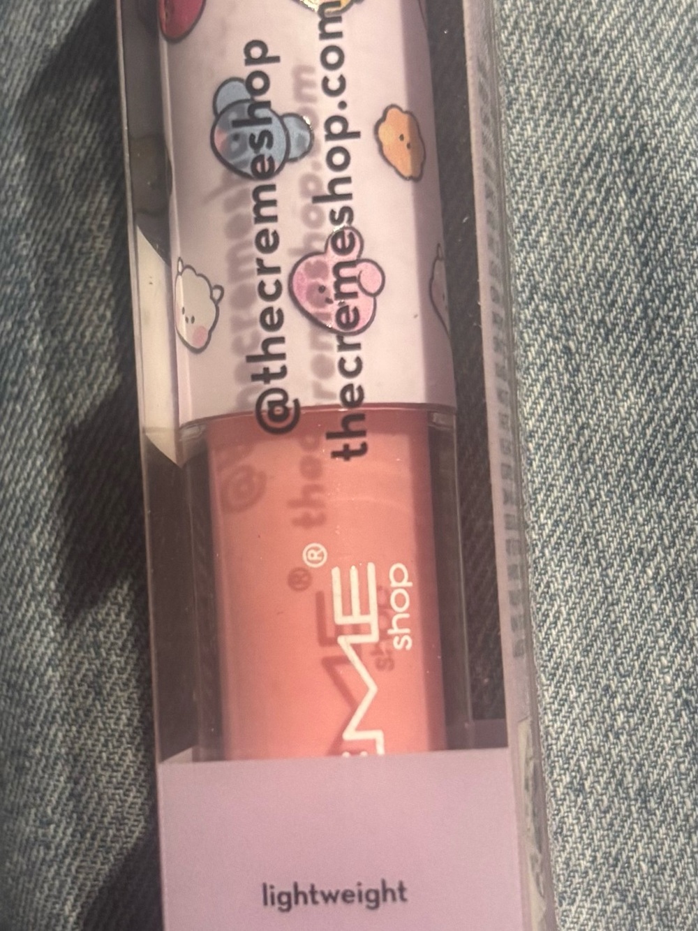 THECREMEshop Lightweight Lip Gloss — Crystal  Rose - limited edition